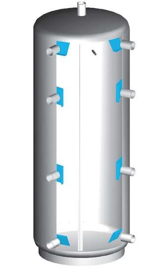 Accumulatori del freddo PUK Ideali per le applicazioni alla refrigerazione Gli impianti di refrigerazione