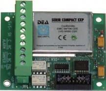 SERIR COMPACT Scheda di espansione SERIR COMPACT 50 codice SC-SRC50EXP Scheda elettronica che gestisce una seconda linea-sensori per la protezione di ulteriori 50 metri di perimetro.