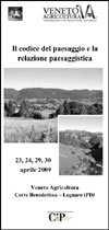 IL CODICE DEL PAESAGGIO E LA RELAZIONE PAESAGGISTICA (corso) 23, 24, 29 e 30 aprile 2009, ore 8.45 Il 23, 24, 29 e 30 aprile (ore 8.