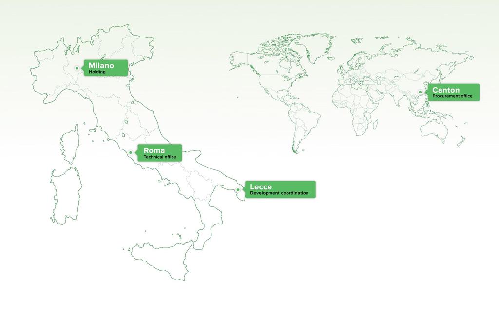 Presenza geografica ReFeel ha l obiettivo di diventare un player internazionale integrato.