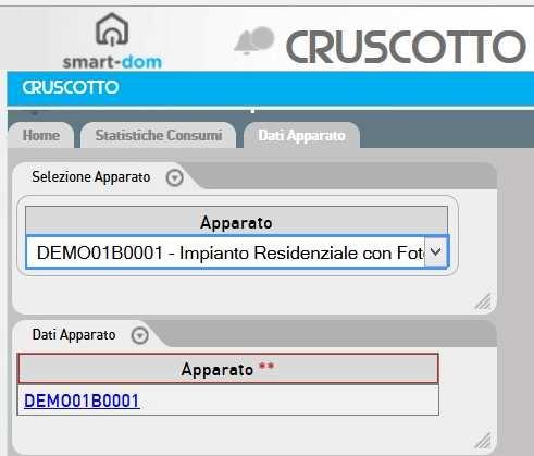 Una volta selezionato il file dal proprio disco e confermato, il sistema lo importerà archiviandone l istanza e la relativa tabella con i dati di stima mese/anno.