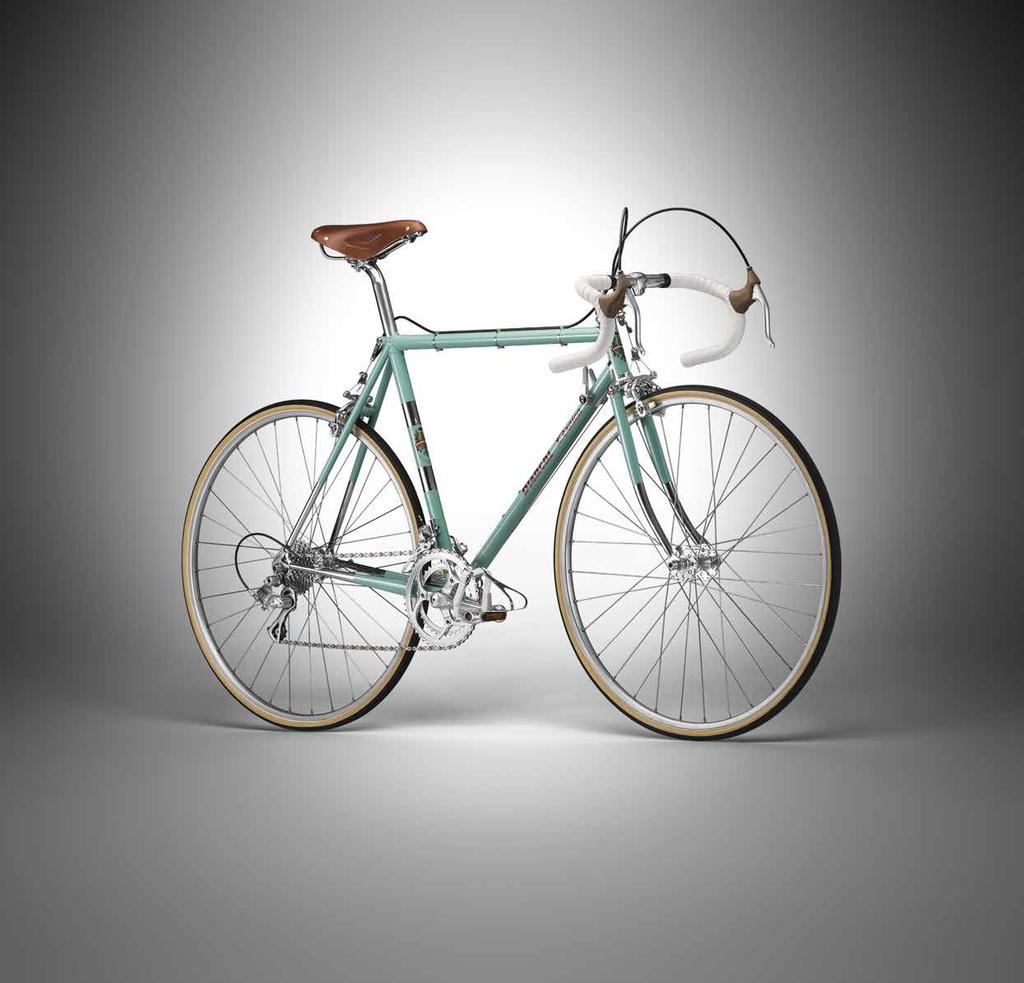 VINTAGE Abbiamo sviluppato i modelli vintage in acciaio da strada seguendo gli stessi principi costruttivi e le tecniche storiche di Bianchi, ispirandoci alla biciclette prodotte nel 20 secolo.
