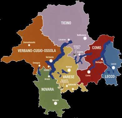 L Insubria, antico nome di una regione che oggi comprende le province italiane del Verbano-Cusio-Ossola, Novara, Varese, Como e Lecco e