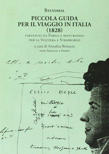 Download Stra Piccola guida per il viaggio in Italia (1828). Partendo da Parigi e rientrando per la Svizzera e Strasburgo.