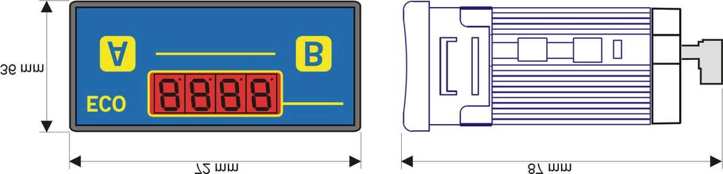 5.2.1 LOOP 4...20 ma Range di ingresso: 4...20mA Impedenza di ingresso: 250 ohm Caduta di tensione: < 5V Max corrente ammessa: 60 ma Massima distanza ammessa per i cavi 3 metri.