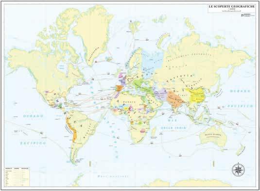 CARTE SCOLASTICHE STORICHE Caratteristiche: plastificazione antiriflesso - aste di supporto in