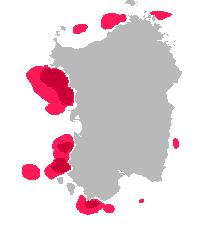 Figura 7 - Mappa delle unità di stock del nasello individuate dal progetto STOCKMED (Fiorentino et al., 2015). Nella GSA11 M. merluccius si distribuisce tra 30 e 1000 m di profondità.