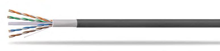 CABLAGGIO P.D.U. & S.P.D.U. RAME Prese Multiple di alimentazione Cavo Lan CAT6 U/UTP OUTDOOR in rame HDPE Coppie LDPE PVC Filo singolo, rigido in rame rosso 23AWG HDPE, DIA MAX. 1.