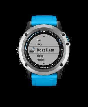 quatix 3 2000 NMEA 2000 Wi-Fi Bluetooth WAAS EGNOS quatix 3 è lo smartwatch di prossima generazione dotato di GPS integrato e numerose funzioni dedicate alla pesca e alla navigazione a motore e a