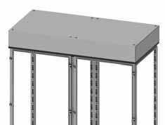 800 R5SCC80 R5LSC80 Vano cavi con apertura laterale per CQE TELAIO PORTA bucciato. INGRESSO CAVI SUPERIORE ED INFERIORE COMPOSIZIONE GRADO DI PROTEZIONE IP 55 secondo EN 60529/IE EN 62208.