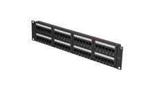 Orizzontale RAITPCAT624 Patch panel con 48 porte  Orizzontale Altezza