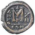 35 1401 Eraclio (610-641) Mezzo follis (Cartagine) - Busto elmato di fronte -