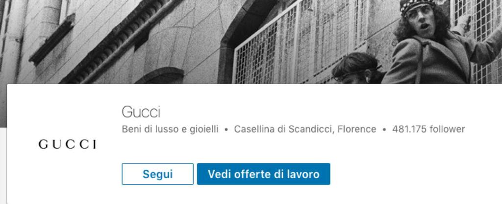 LINKEDIN GUCCI