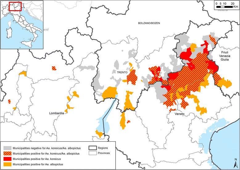 Aedes koreicus in Nord