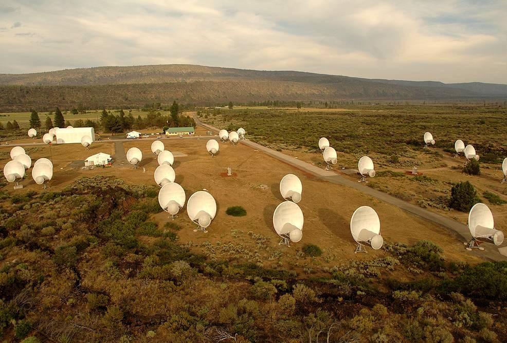 Allen Telescope Array (ATA-42): il SETI