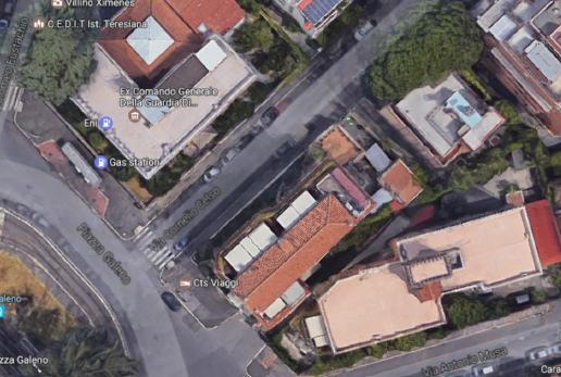 terzo del compendio immobiliare di Piazza Galeno, 3 Roma.