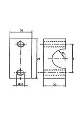 Blocchi per scarrabili 70 059-118 Rif. 1 - Scatola di centraggio 9,000 1 Rif. 1 Rif. 2 70 059-119 Rif. 2 - Perno di centraggio 1,500 1 Blocchi per scarrabili Rif. 1 Rif. 3 70 059-115 Rif.