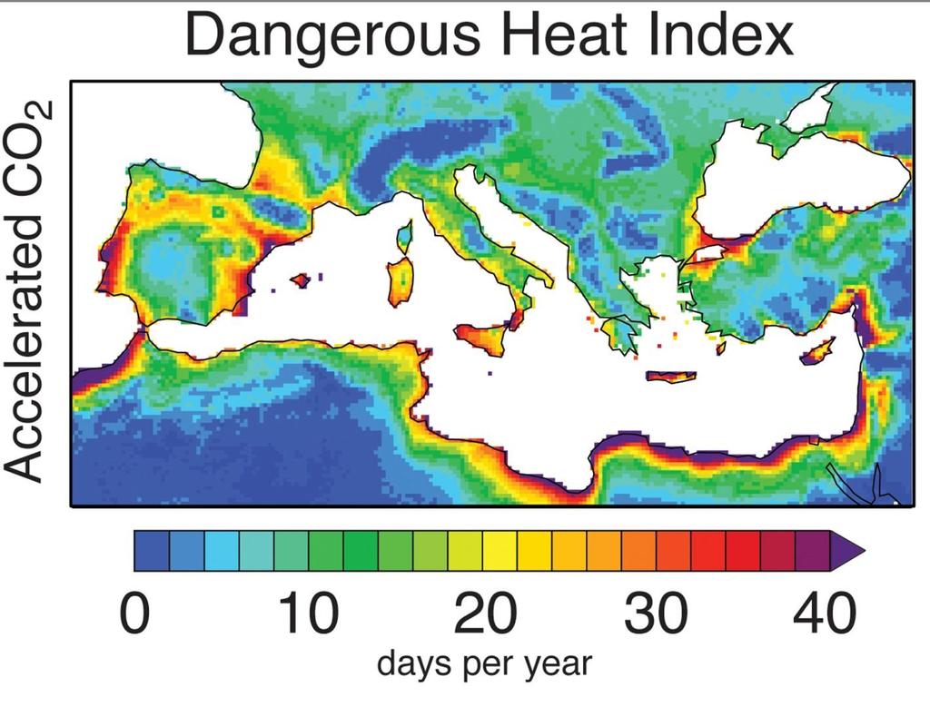 AREA MEDITERRANEA TRA LE PIU PENALIZZATE DAL CAMBIAMENTO CLIMATICO L area mediterranea è particolarmente esposta agli effetti negativi del cambiamento climatico.