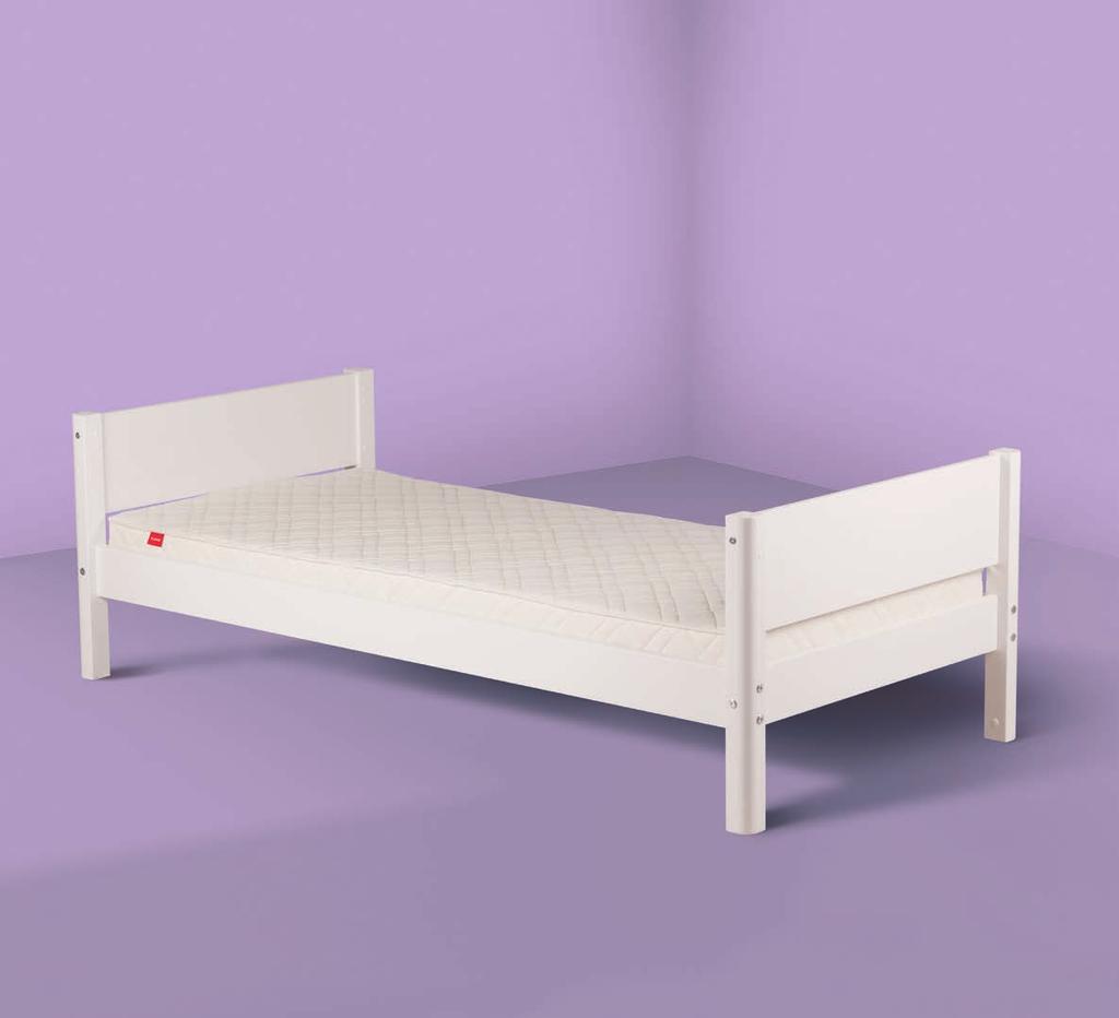Un letto WHITE