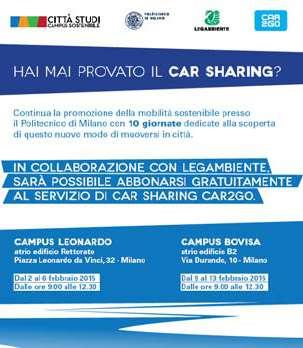 2014, attraverso una collaborazione con Legambiente,