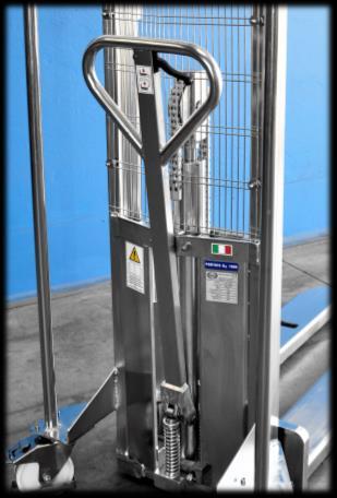 Steel Load capacity 800 kg IP56 protection Pompa idraulica a doppio effertto per diminuire lo sforzo