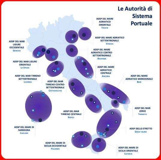 LE AUTORITÀ DI SISTEMA PORTUALE Il Decreto Legislativo n.