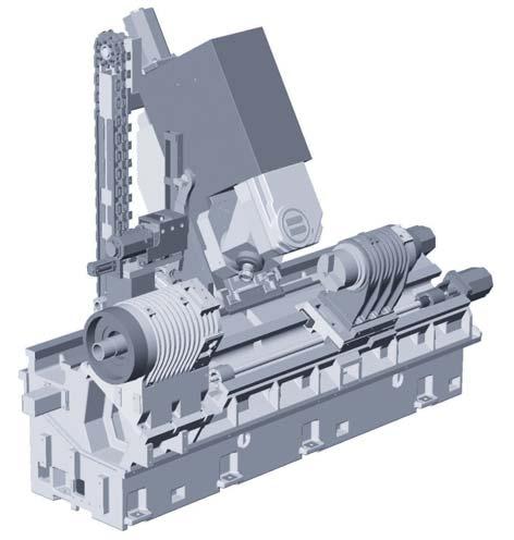 vibrazioni - Potente motore mandrino da 25 kw che permette una elevata capacità di