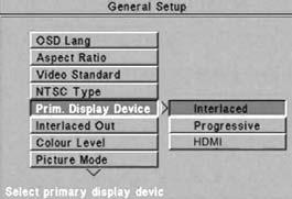 Se l unità di visualizzazione accetta soltanto un tipo di standard e si effettua la conversione da PAL a NTSC oppure da NTSC a PAL, è possibile notare un peggioramento della qualità dell immagine