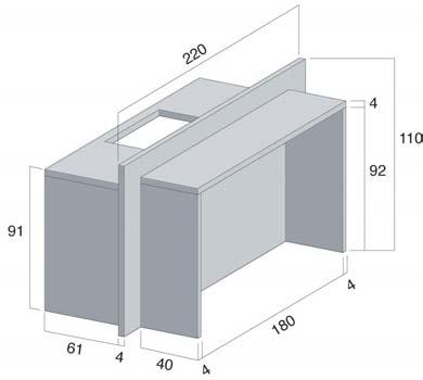 cassetto H 12 inferiore lato A