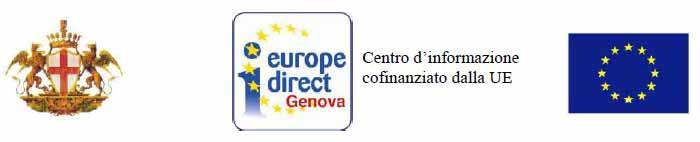 EUROPE DIRECT CITTADINI E CITTADINE D EUROPA e-newsletter Ottobre 2018 Anno VI numero nove Newsletter a cura del Centro in Europa via dei Giustiniani, 12-16123 Genova ineuropa@centroineuropa.it - www.