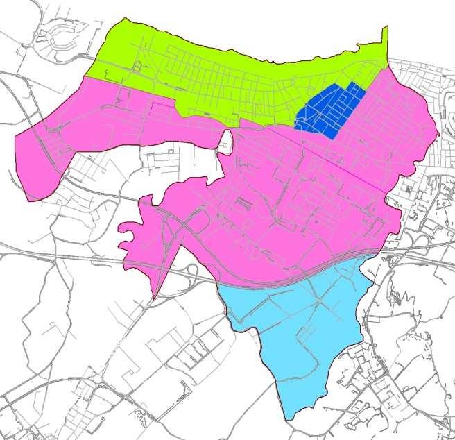 L organizzazione attuale del sistema di raccolta Attualmente i servizi di raccolta sono organizzati come in cartografia Zona a.