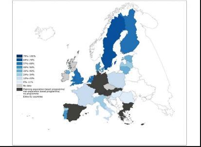 mammografico in Europa per donne fra i 50 e i