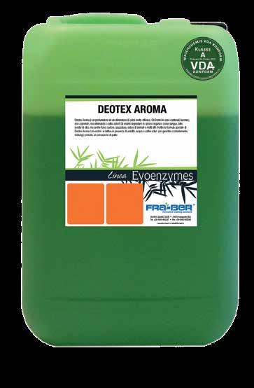 DEOTEX AROMA Profumatore ed eliminatore di odori. Deotex Aroma è un profumatore ed un eliminatore di odori molto efficace.