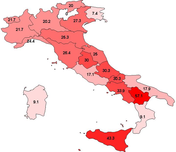 Attività donazione per regione Anno 2006* % Opposizioni alla donazione *Dati preliminari al 31 maggio 2006 Italia 23,9% REGIONE 2006 2005* diff Prov. Auton.