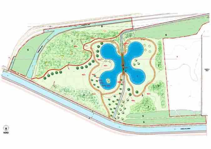 Il bosco Interventi previsti 1 formazione lago prof. max 2,00 m.