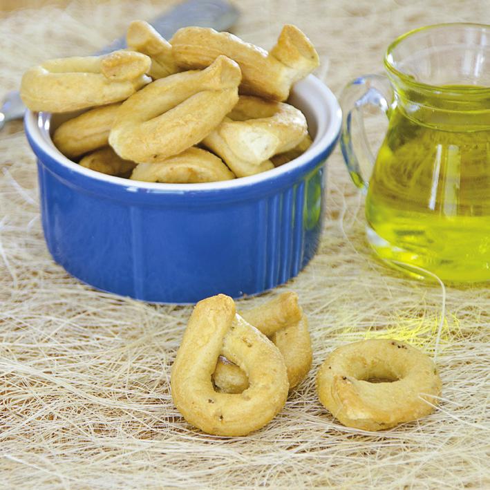 Sale. Taralli Saporiti Art: BLC102 - EAN: 8198500001596 Peso: 300 gr; Pezzi per Cartone: 25;