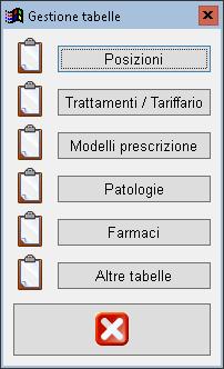 Allergie Altre terapie (Cartella diabetologica) Anamnesi familiare Annessi cutanei (Peli) (Cartella diabetologica) Antibiotici usati Cartella diabetologica Calore Cartella diabetologica Case