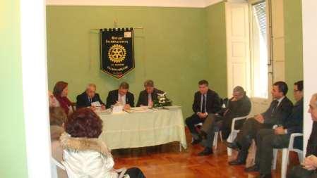L attesa visita del Governatore del Distretto 2110 Sicilia e Malta Ing. Gaetano Lo Cicero si è svolta sabato 9 febbraio 2013.