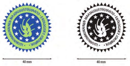 18.9.2008 IT Gazzetta ufficiale dell Unione europea L 250/63 b) per un logo con una combinazione di due indicazioni: diametro minimo di 40 mm 2.7.
