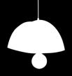 ttacco E27 Filo L.160 cm. Lampadine: 3 X 53 W max - E27 HGS. Suspension lamp.