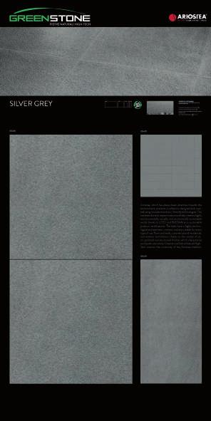 Grey 60x60 PS - Silver Grey 60x30 PS - MBSA394 Modulo Brick 21 Silver Grey SL -