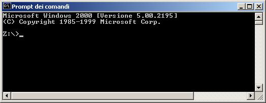 Step 2: Compilazione Aprire una finestra DOS o Command Prompt Posizionarsi sulla directory in cui è stato salvato il