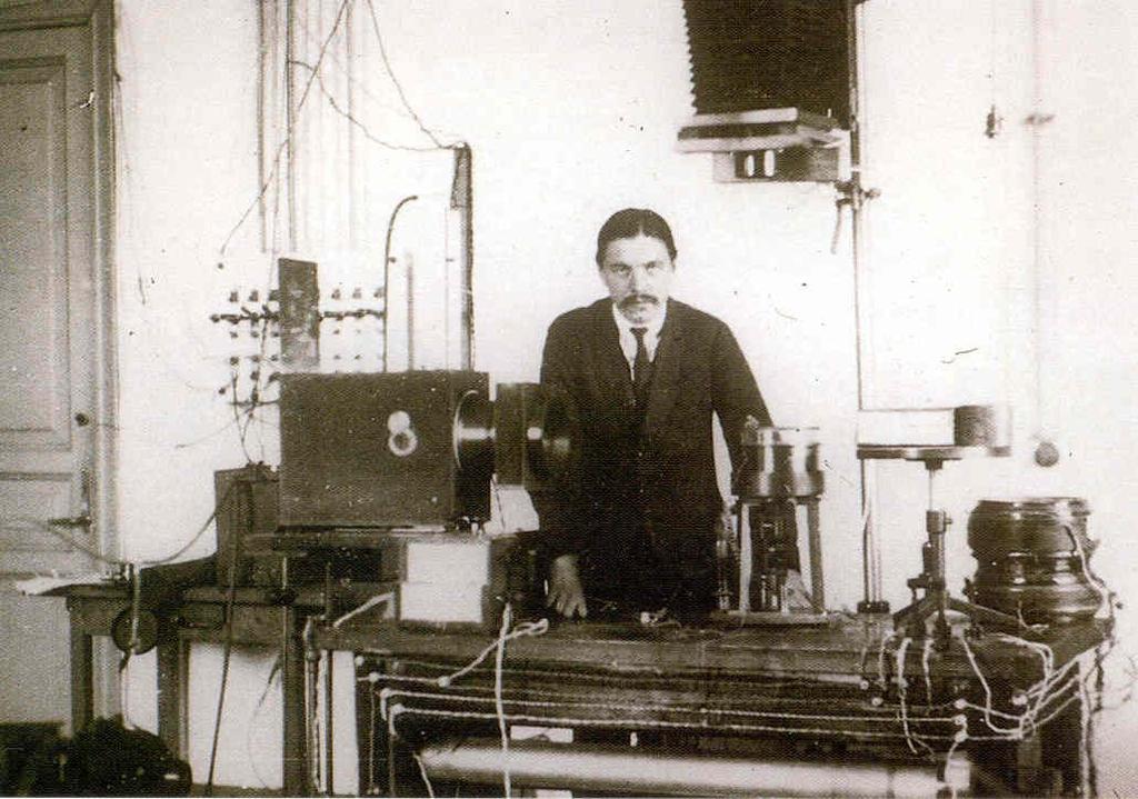 La vera natura Il fisico russo russo Dmitry Skobeltzyn nel 1927 a