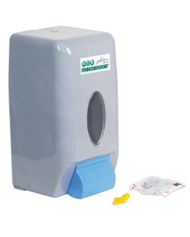 4110019730 6225 2 Pompa professionale per lavamani Pompa professionale per l'utilizzo con paste lavamani fluide e gel lavamani di tutti i tipi.