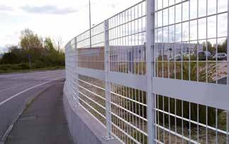 RECINZIONI IN GRIGIATO Elettra È un sistema di recinzioni ad alta sicurezza.