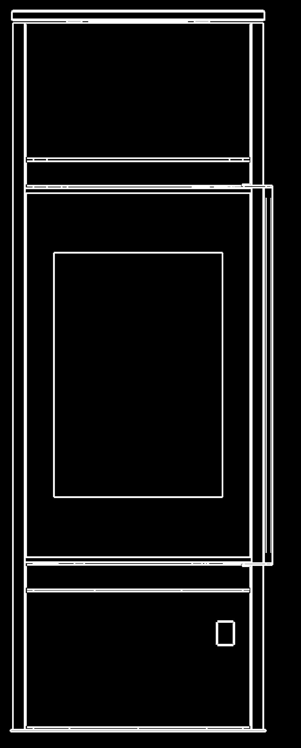 interna superiore che allunga i tempi di diffusione sportello interamente vetrato con serigrafia nera chiusura ermetica tramite sistema