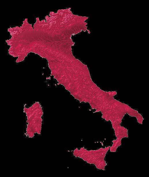 Distribuiti capillarmente nel territorio italiano,