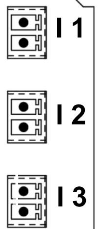Trasduttori di corrente chiudibile esterni per CAN-EZ2/E Misurazione elettrica Accertarsi che i trasduttori di corrente siano assegnati correttamente (I1 a U1, I2 a U2 e I3 a U3) e che la direzione