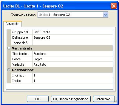 Programmazione con TAPPS2 / Bus DL Carico bus di sensori DL L'alimentazione e la trasmissione di segnali dei sensori DL avvengono insieme su un cavo bipolare.