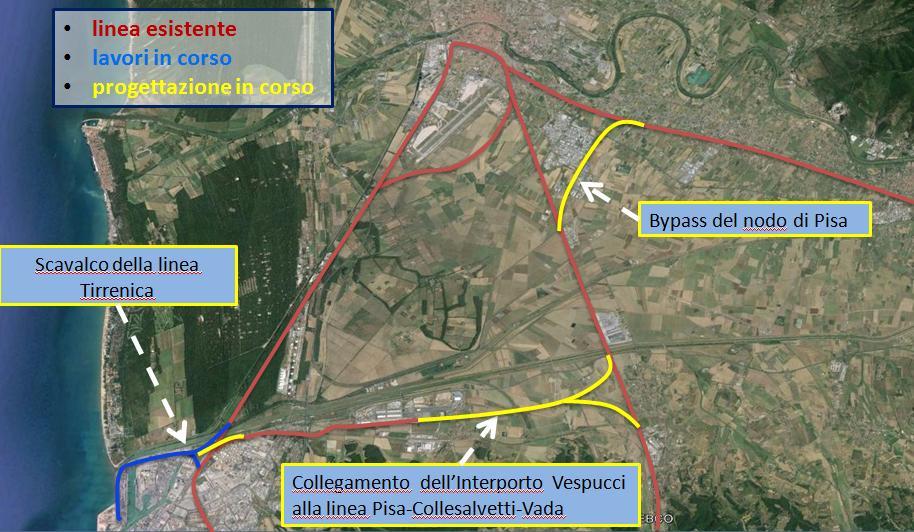 Porto di Livorno intermodale Le infrastrutture di sistema Interventi la cui progettazione viene finanziata con il progetto RACCORDO Rail
